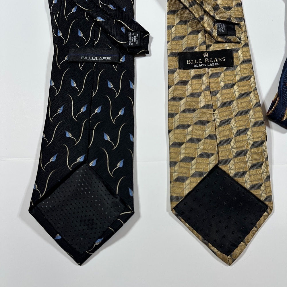Men’s Bill Blass Necktie Collection Set Of Five​​​​ - Picture 5 of 7